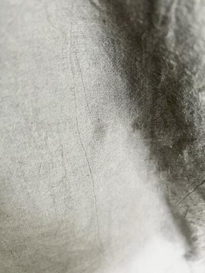ヂェン先生の日常着　チュニックシャツ　パープルブラウン 画像8