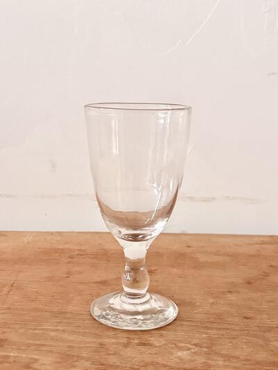 【フランスアンティーク】手吹き　ビストログラス　ワイングラス　T　 画像5