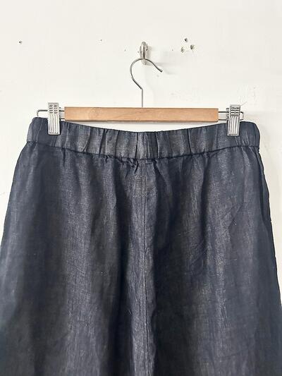 【美品】Gauze# コットンリネン ワイド サルエル パンツ 画像5