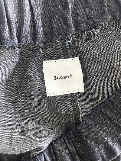 【美品】Gauze# コットンリネン ワイド サルエル パンツ 画像7