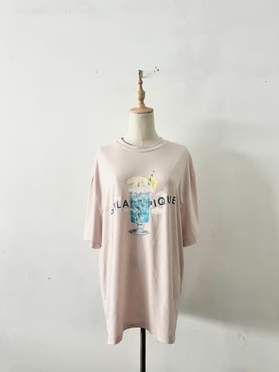 GELATO PIQUE シロクマ ソーダ プリント Tシャツ 画像1