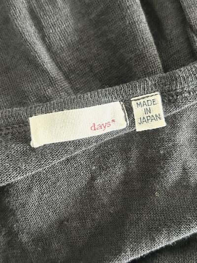 days リネン カーディガン 画像8