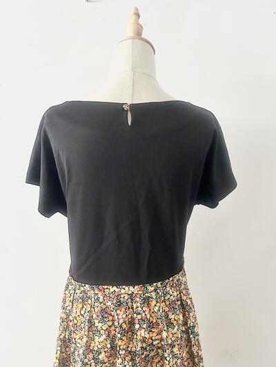 【美品】Crespi 花柄 ワンピース 画像6