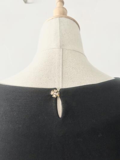【美品】Crespi 花柄 ワンピース 画像7