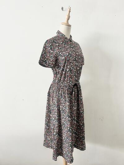 【美品】J.Sloane 花柄 ワンピース 画像4
