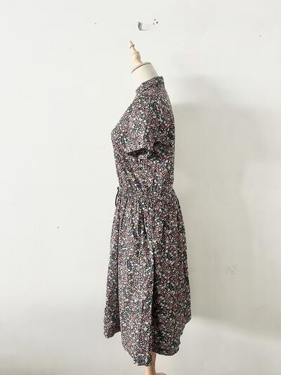 【美品】J.Sloane 花柄 ワンピース 画像5