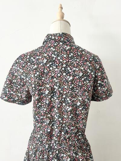 【美品】J.Sloane 花柄 ワンピース 画像7