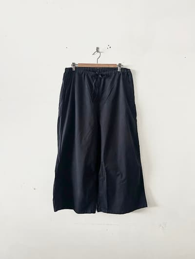 【未使用】HTS イージーパンツ  ネイビー 画像1