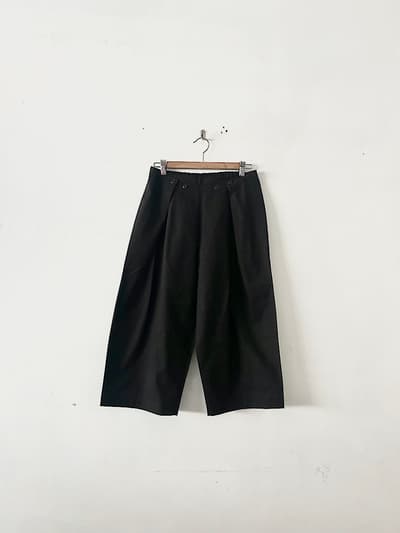 【美品】HANDS OF CREATION タック イージー パンツ 画像1