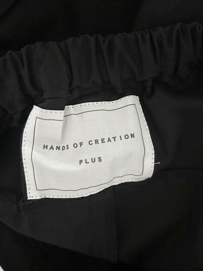 【美品】HANDS OF CREATION タック イージー パンツ 画像6