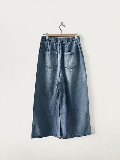 【未使用】caqu フレンドシップデニムパンツ　ブルー 画像4