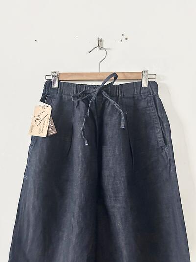 【未使用】caqu フレンドシップデニムパンツ　ネイビー 画像2