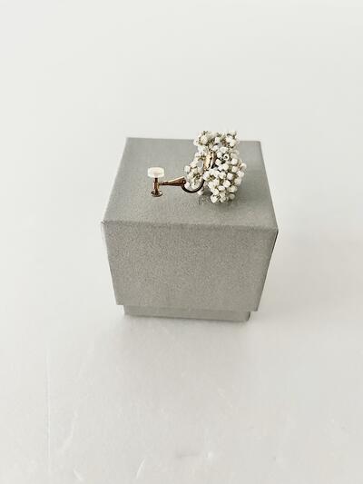【美品】FUA 始まりの時 イヤリング IVORY/S 画像3