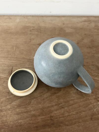 【美品】 福岡彩子 ポット ブルー 急須 食器  画像6