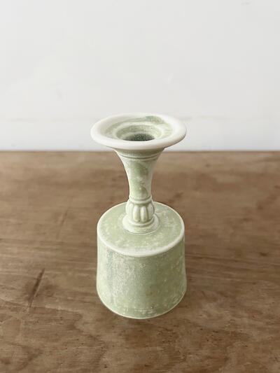 【美品】作家物 加藤かずみ ゴブレット グリーン  画像9