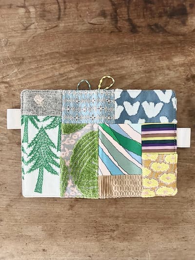 【美品】mina perhonen　piece　HOBONICHI　手帳カバー　 画像1
