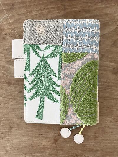 【美品】mina perhonen　piece　HOBONICHI　手帳カバー　 画像2