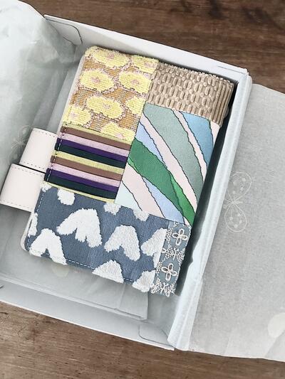 【美品】mina perhonen　piece　HOBONICHI　手帳カバー　 画像6