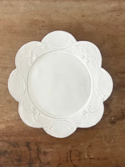 【美品】Astier de Villatte　marthe　マルト　ディナープレート　27cm 画像1