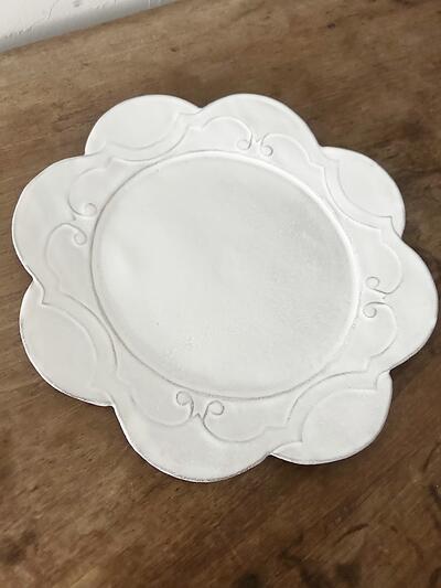 【美品】Astier de Villatte　marthe　マルト　ディナープレート　27cm 画像6