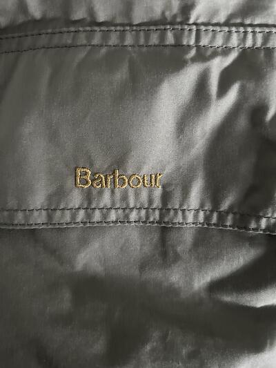 【未使用】Barbour フード付きジャケット オリーブ サイズ8 画像9