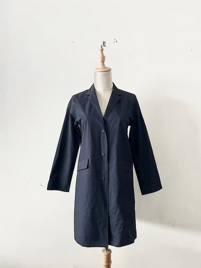 【美品】THE NORTH FACE ナイロンコート ネイビー Ｍサイズ 画像1