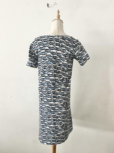 【美品】mina perhonen nami　カットソーワンピース　サイズ36 画像5