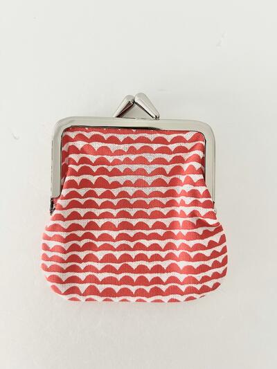 【未使用】marimekko パパヨ がま口ポーチ 画像2