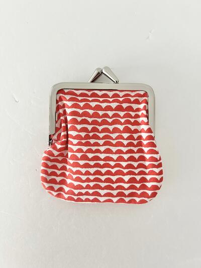 【未使用】marimekko パパヨ がま口ポーチ 画像3