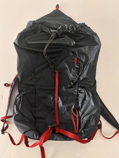 【美品】モンベル バーサライトパック 20 リュック バックパック ネイビー 画像7
