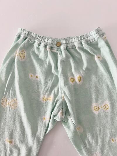 【kids】mina perhonen  hanahane パンツ  ミントグリーン 画像2