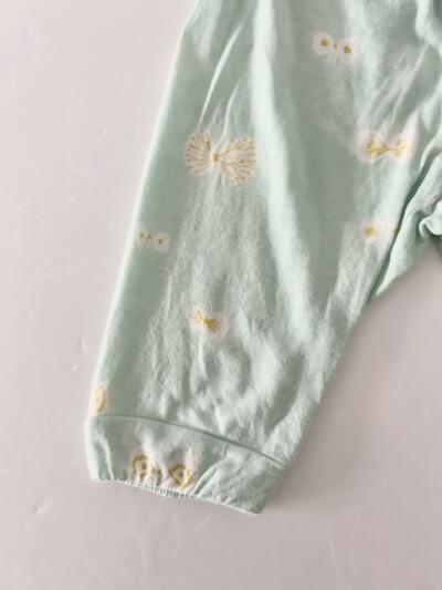 【kids】mina perhonen  hanahane パンツ  ミントグリーン 画像4