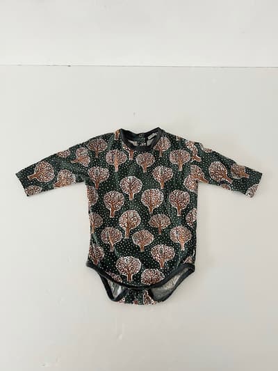 【kids】mina perhonen ロンパース フクロウ　 画像1