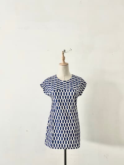 【北欧】【美品】marimekko   suomu チュニックワンピース　サイズXS 画像1