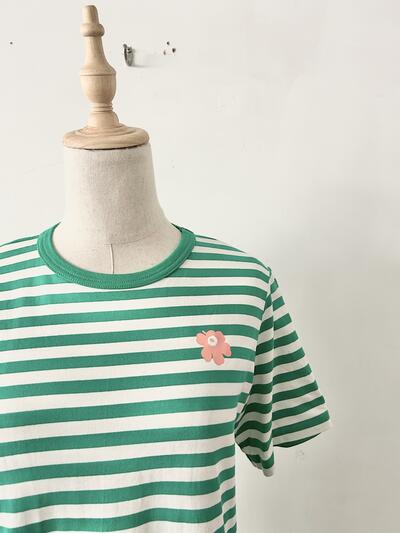 【美品】marimekko Kioski ボーダーTシャツ サイズXS 画像2