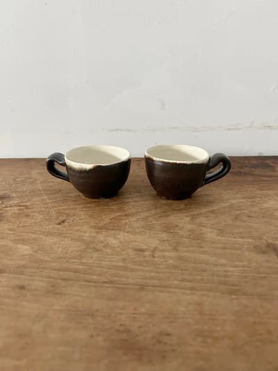 【未使用】市川孝　耐火　ミニカップ　2点セット 画像1