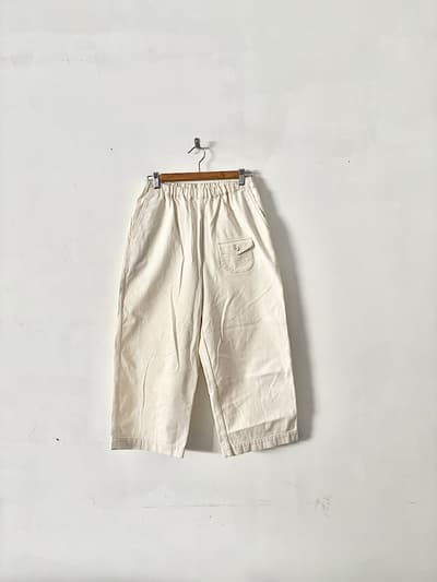 ゴーシュ　カツラギワイドパンツ　生成り　サイズ2　 画像1