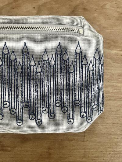 【美品】mina perhonen　rytmi　campagne pouch　小　 画像3