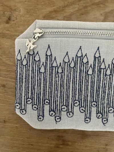 【美品】mina perhonen　rytmi　campagne pouch　小　 画像4
