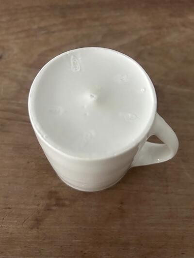 【美品 】中本純也 マグカップ 白磁 作家もの 陶器 画像7