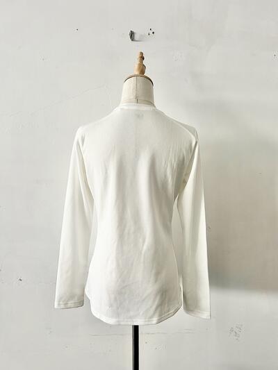 HELLY HANSEN カットソー ホワイト 長袖 画像6