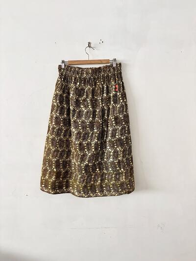 【美品】manami　アフリカンファブリック　スカート　 画像6
