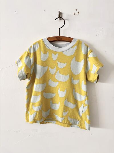 ミナペルホネン anone-anone キッズ 半袖 Tシャツ 90 イエロー 画像2