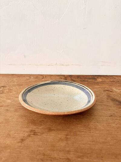 【美品】寺村光輔 皿 直径18.5cm 作家もの 益子焼 中皿 画像4
