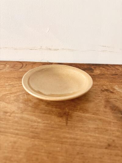  【美品】田谷直子 はちみつ小皿 2枚セット 14cm 豆皿  画像3