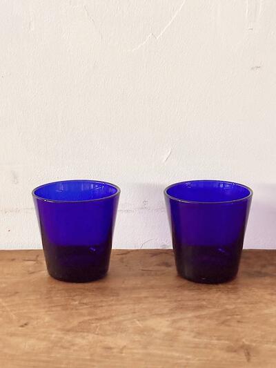 【廃盤・美品】イッタラ カルティオ タンブラー コバルトブルー 2個セット 画像7