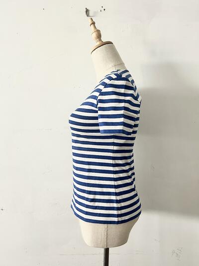 marimekko ボーダー ストライプ カットソー 画像5