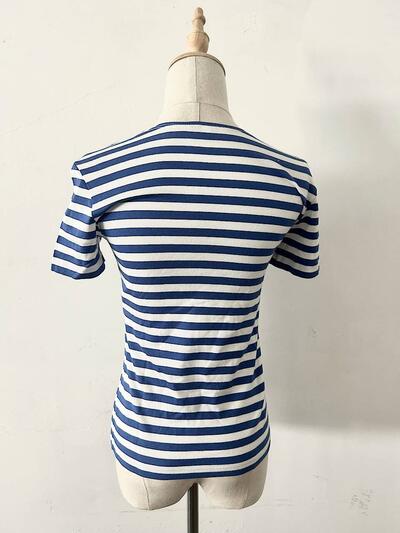 marimekko ボーダー ストライプ カットソー 画像6