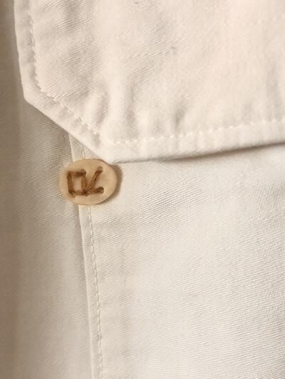 【未使用】45R コットン ロングスカート 白 ホワイト サイズ3 画像6