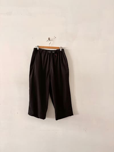 【美品】GRAMICCI グラミチ イージーパンツ ブラック F  画像1